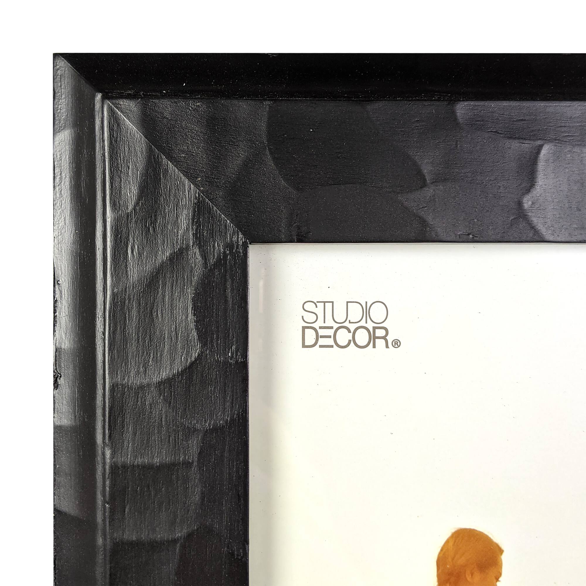 Expressions™ 8" x 10" Black Hammered Frame by Studio Décor®